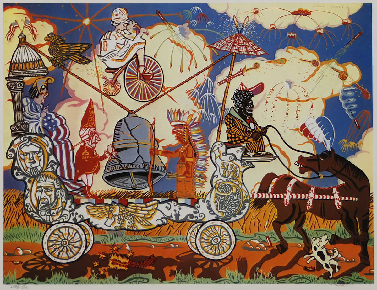 1976 Centennial by Red Grooms, Image 7.