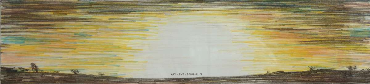 Kay Eye Double S by Ed Ruscha, Image 2.