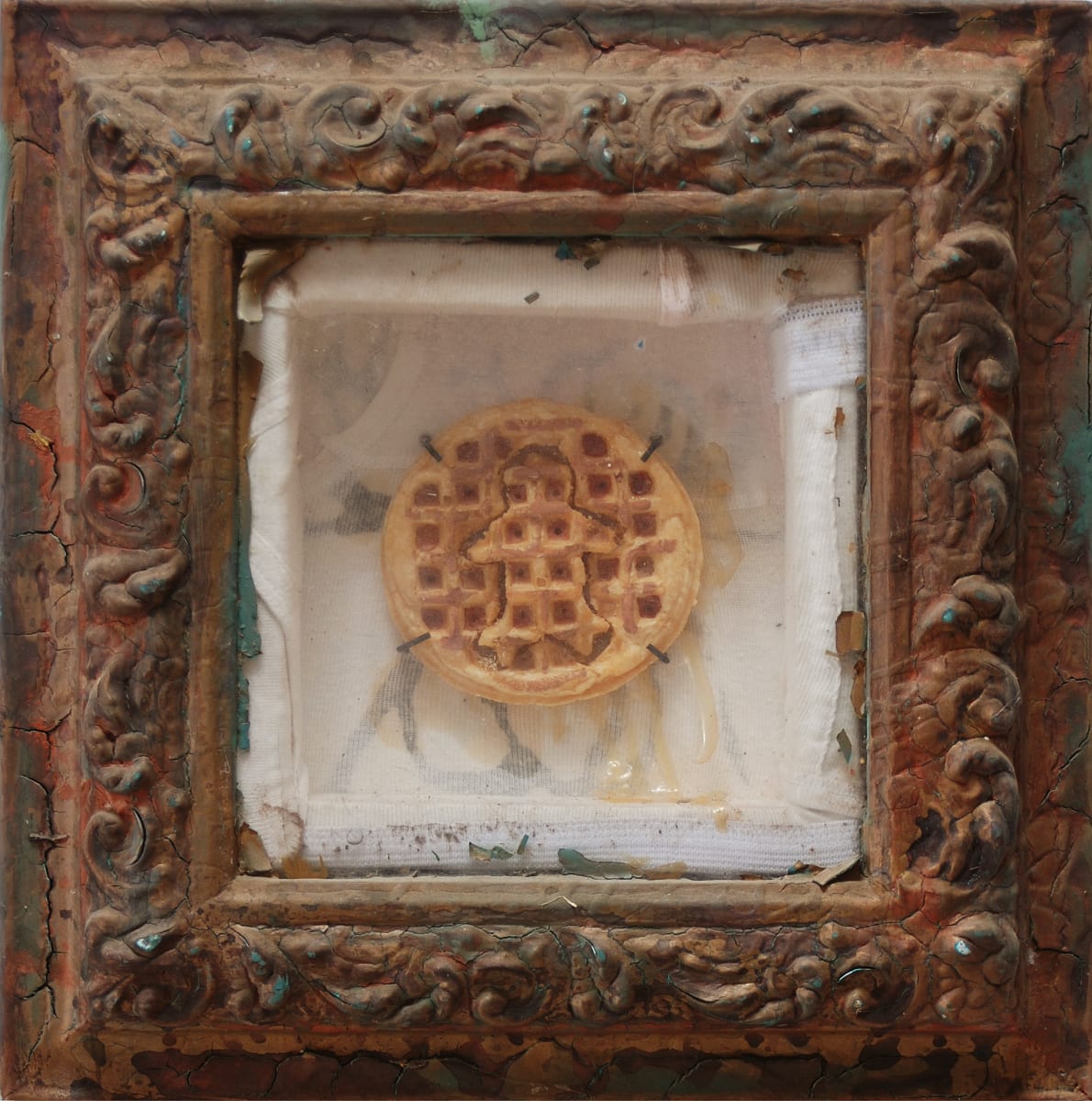 Vitruvian Man (waffle) by Bryan Konefsky, Image 1.