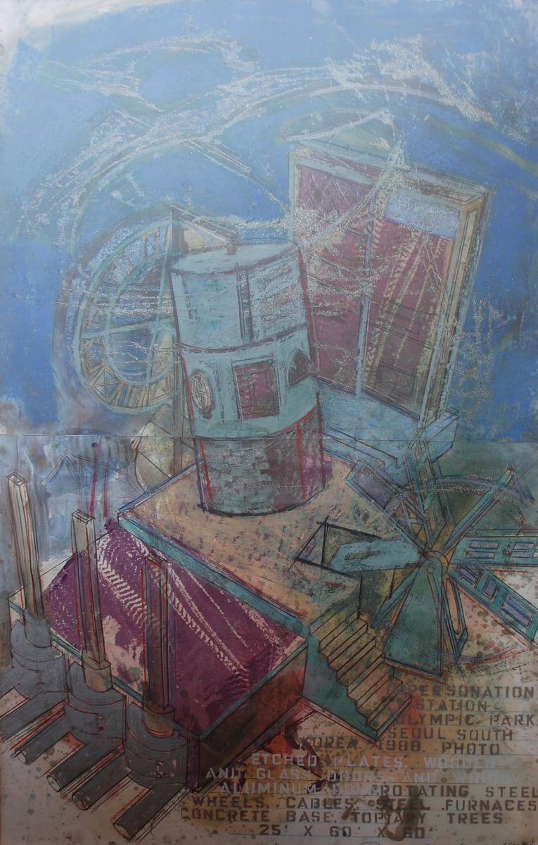 Impersonation Station by Dennis Oppenheim 