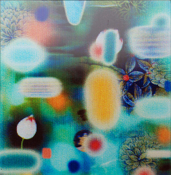 Blue Green India (from the Polyglot series) by Mary Ann Strandell, Image 1.