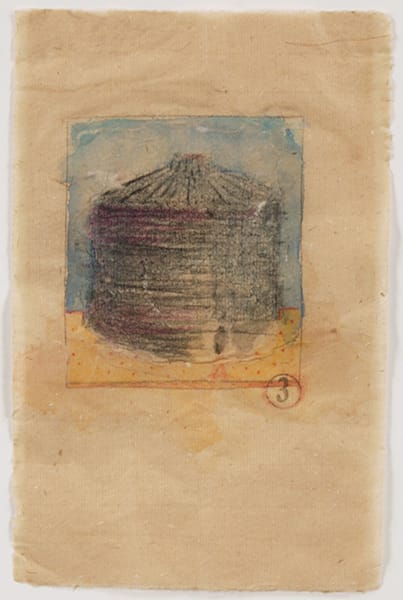 Silo #3 Scattered Grain by M. Ritchie 