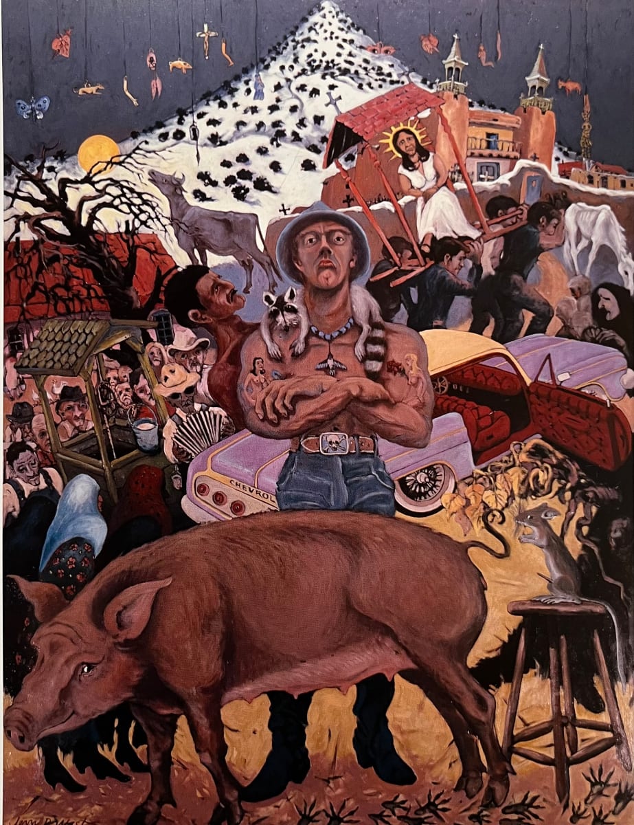 A New Mexico Procession by Jerry West 