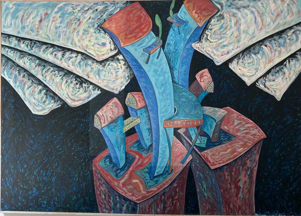 Untitled /City Landscape by Frances de La Rosa 