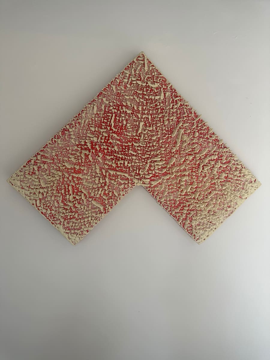 Quarter Cut Away Red Rose by Brenda Rehrig 