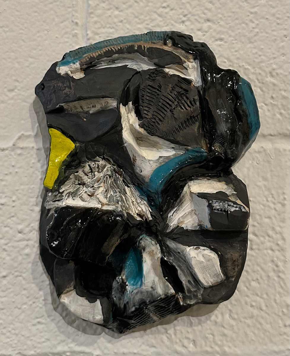 Selfie at 80 #1 (clay version) by Temme Barkin-Leeds 