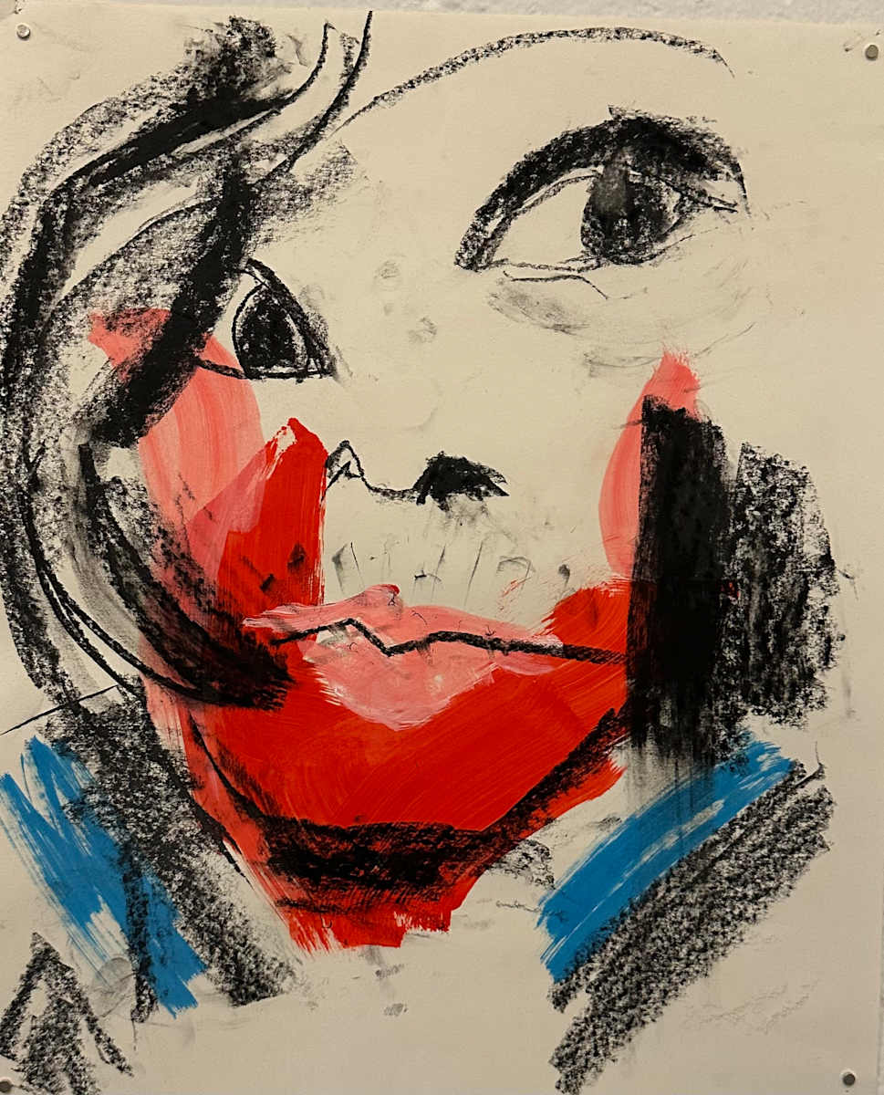 Selfie at 80 #1 by Temme Barkin-Leeds 