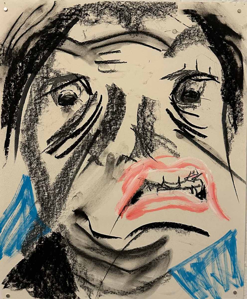 Selfie at 80 #3 by Temme Barkin-Leeds 