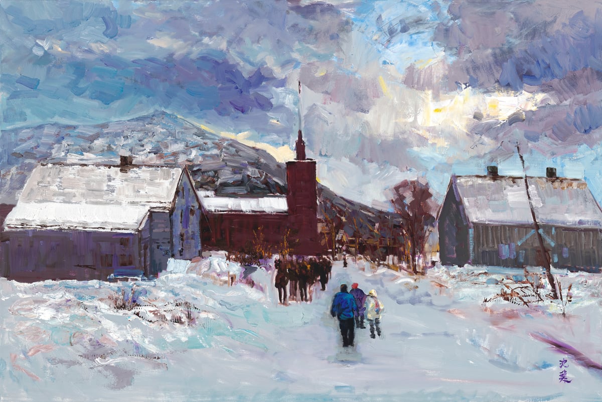 Strolling in Narvick by Betty Huang 