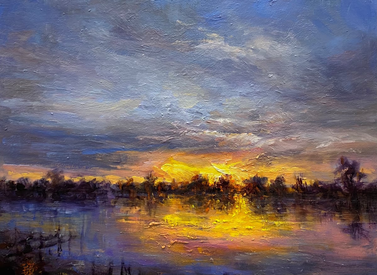 Golden Reflection by Betty Huang, Image 1.