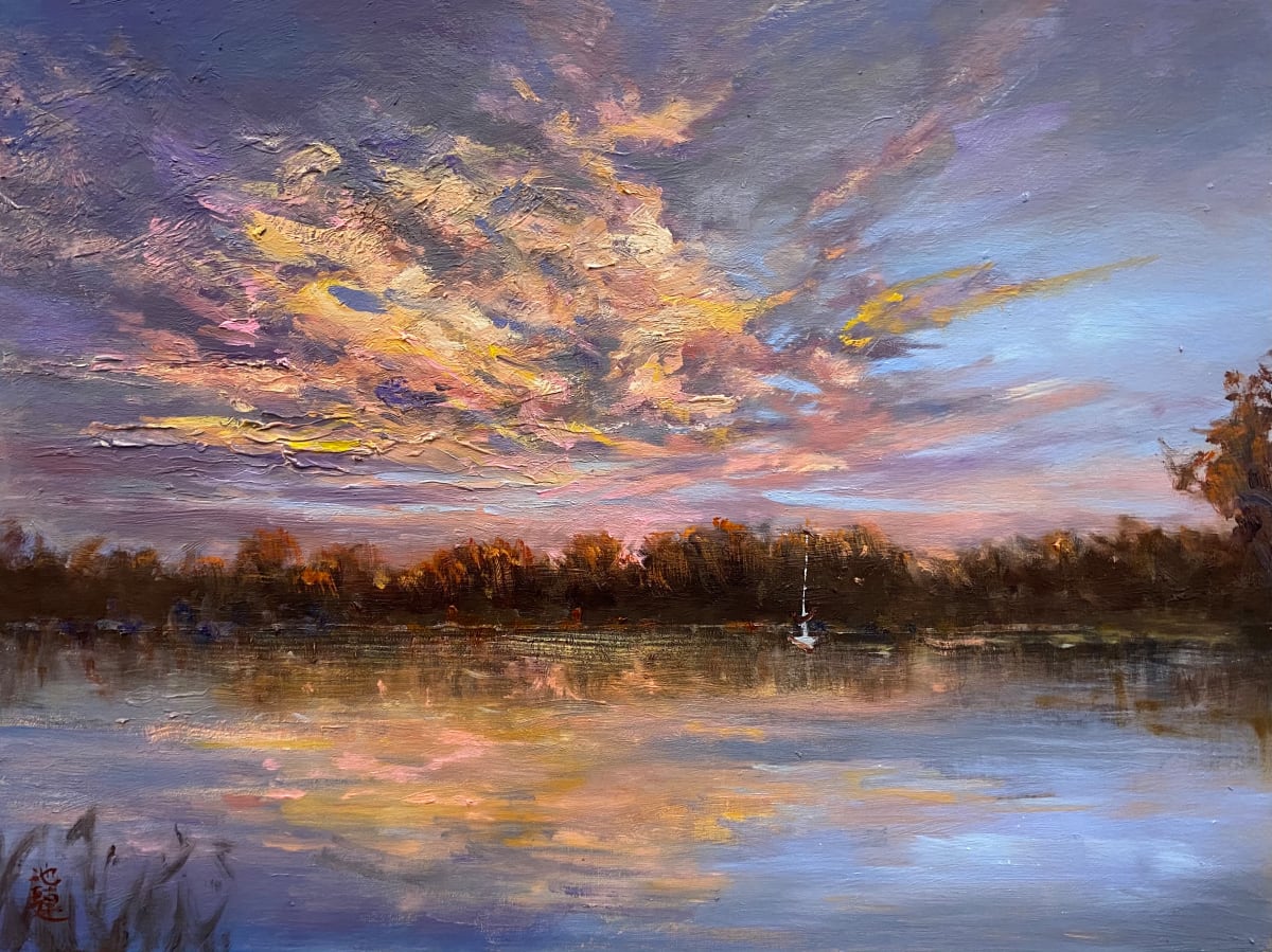 Dancing Clouds on the Shore by Betty Huang, Image 2.