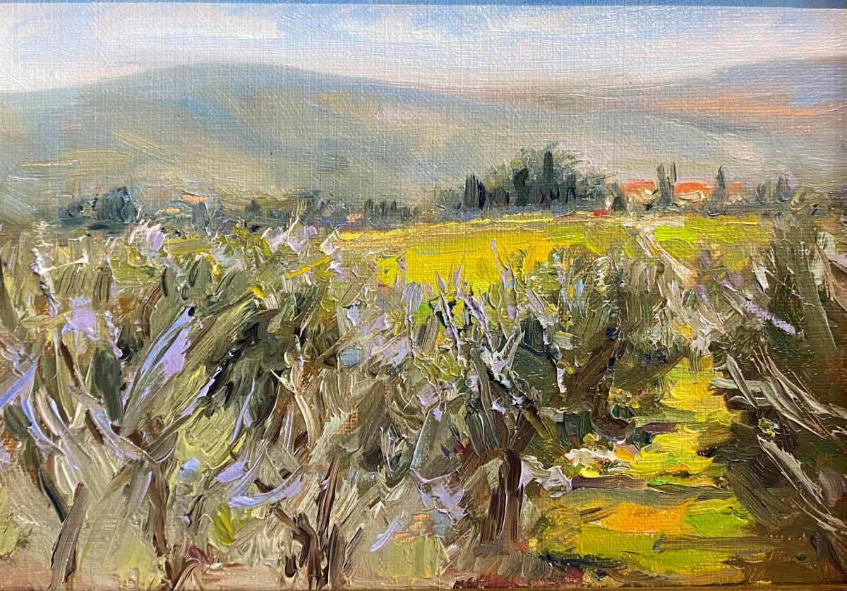 Tuscan Orchard by Betty Huang 