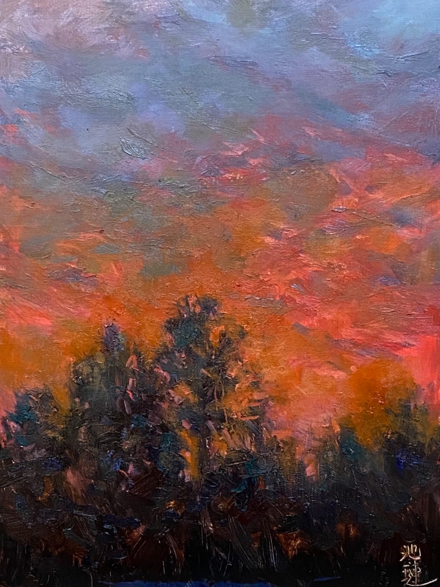 Blazing Sunset by Betty Huang, Image 2.