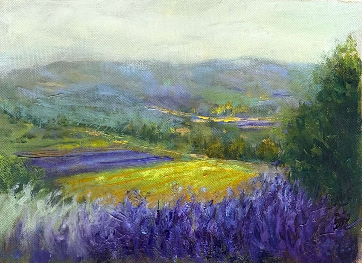 Beyond the Lavender by Betty Huang, Image 1.