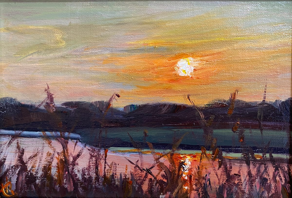 Marsh Sunset by Betty Huang, Image 1.