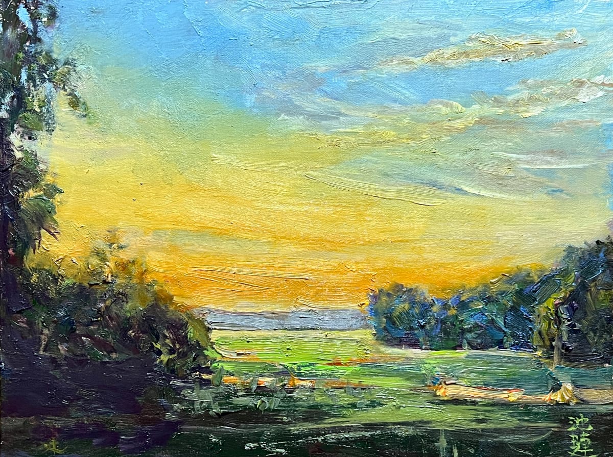 Sunset View from the Chateau by Betty Huang, Image 1.