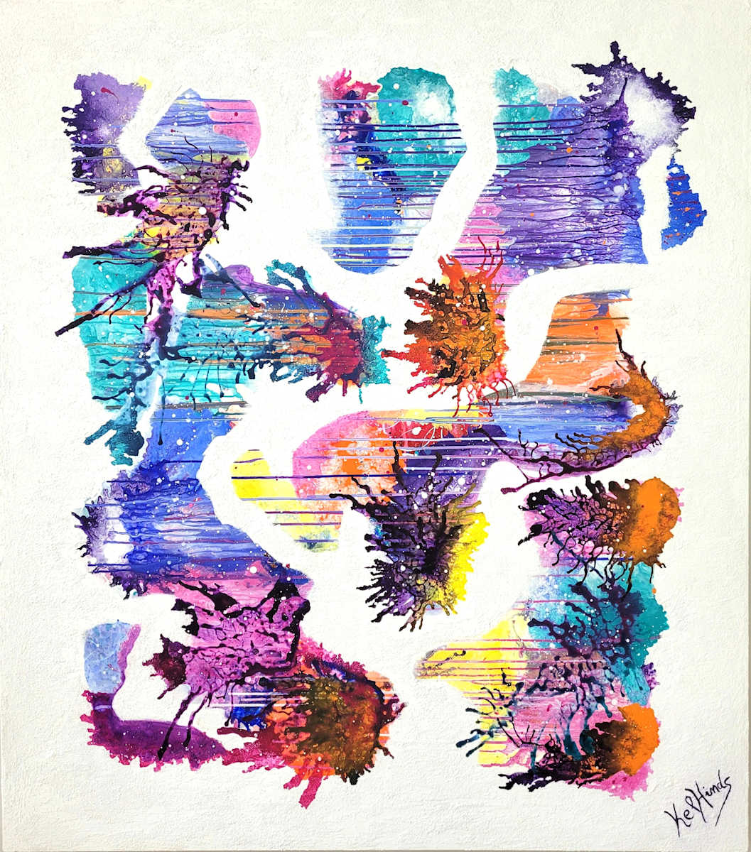 Shifting Fragments by Kel Hinds Art, Image 1.
