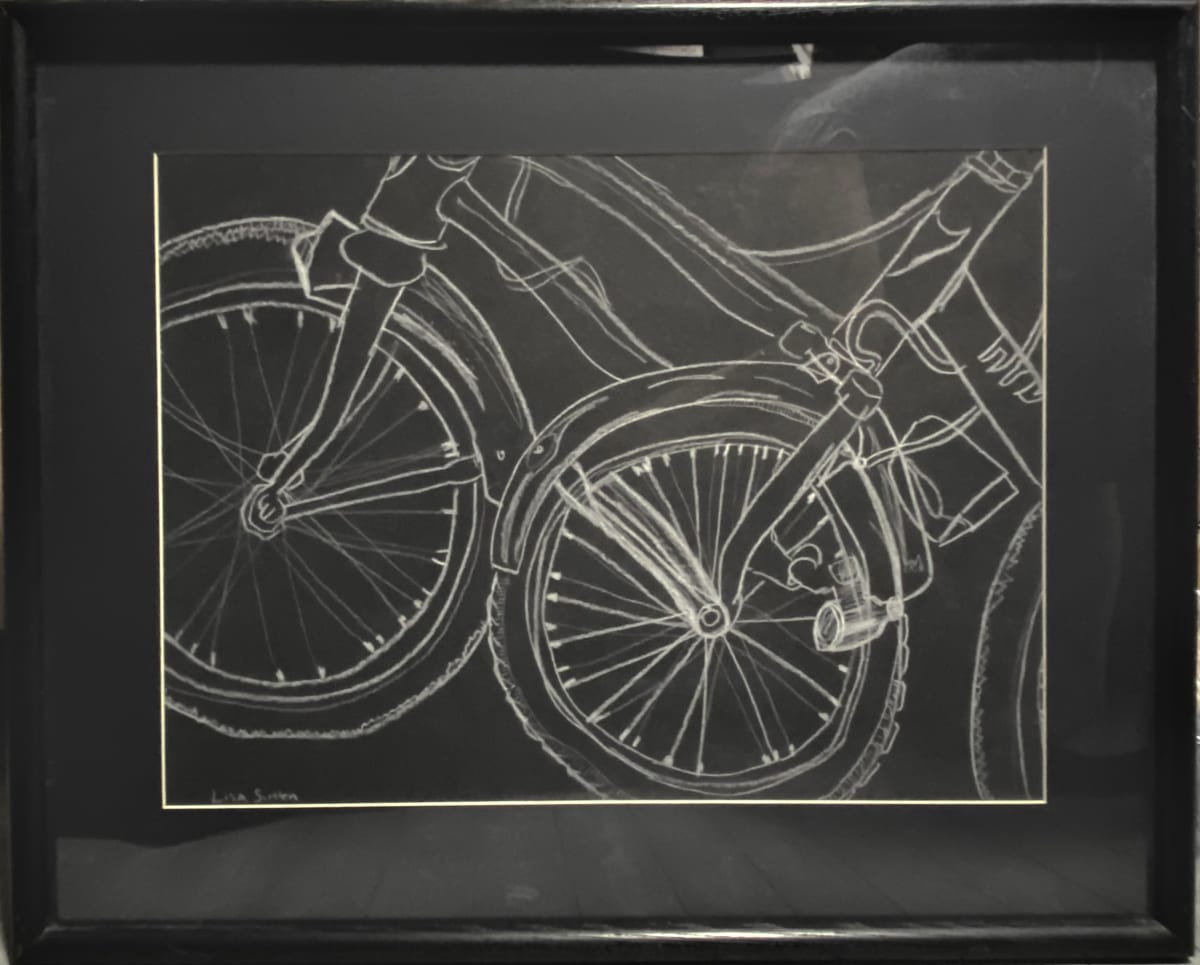 Bike Tracks by Lisa Sutton 