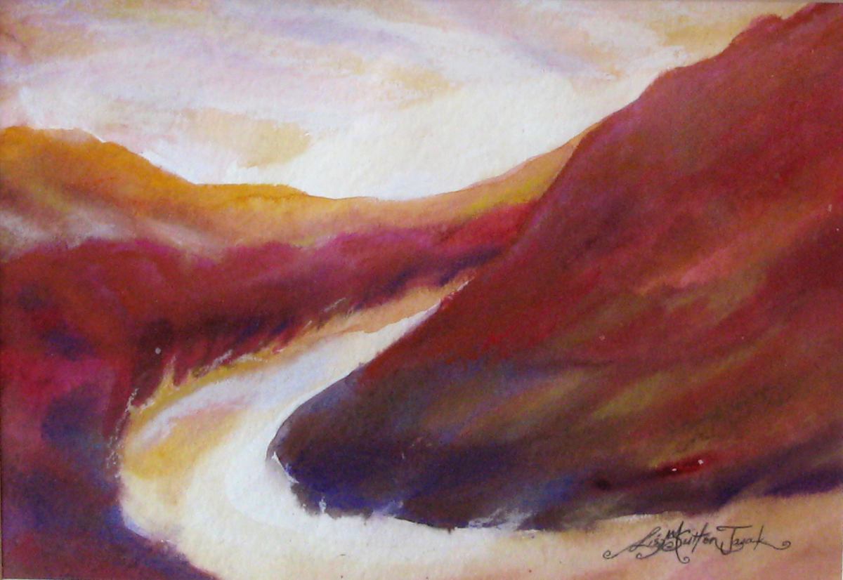 Red Bend by Lisa Sutton, Image 1.