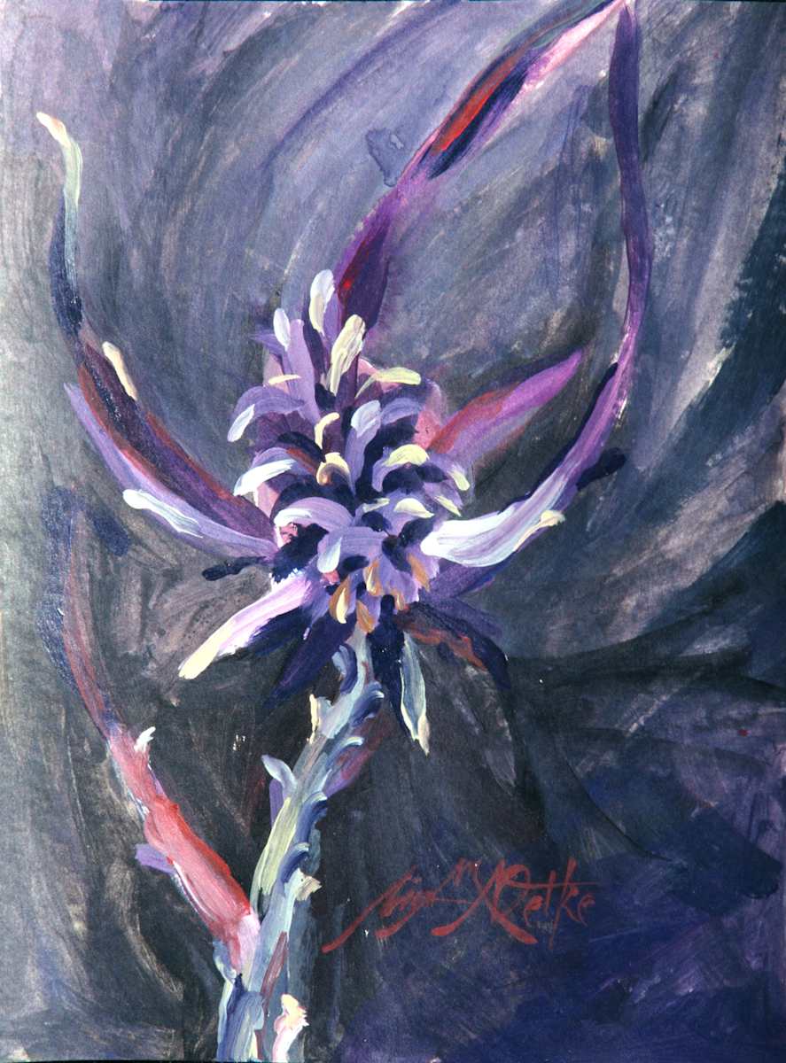 Moonlit Thistle by Lisa Sutton, Image 1.