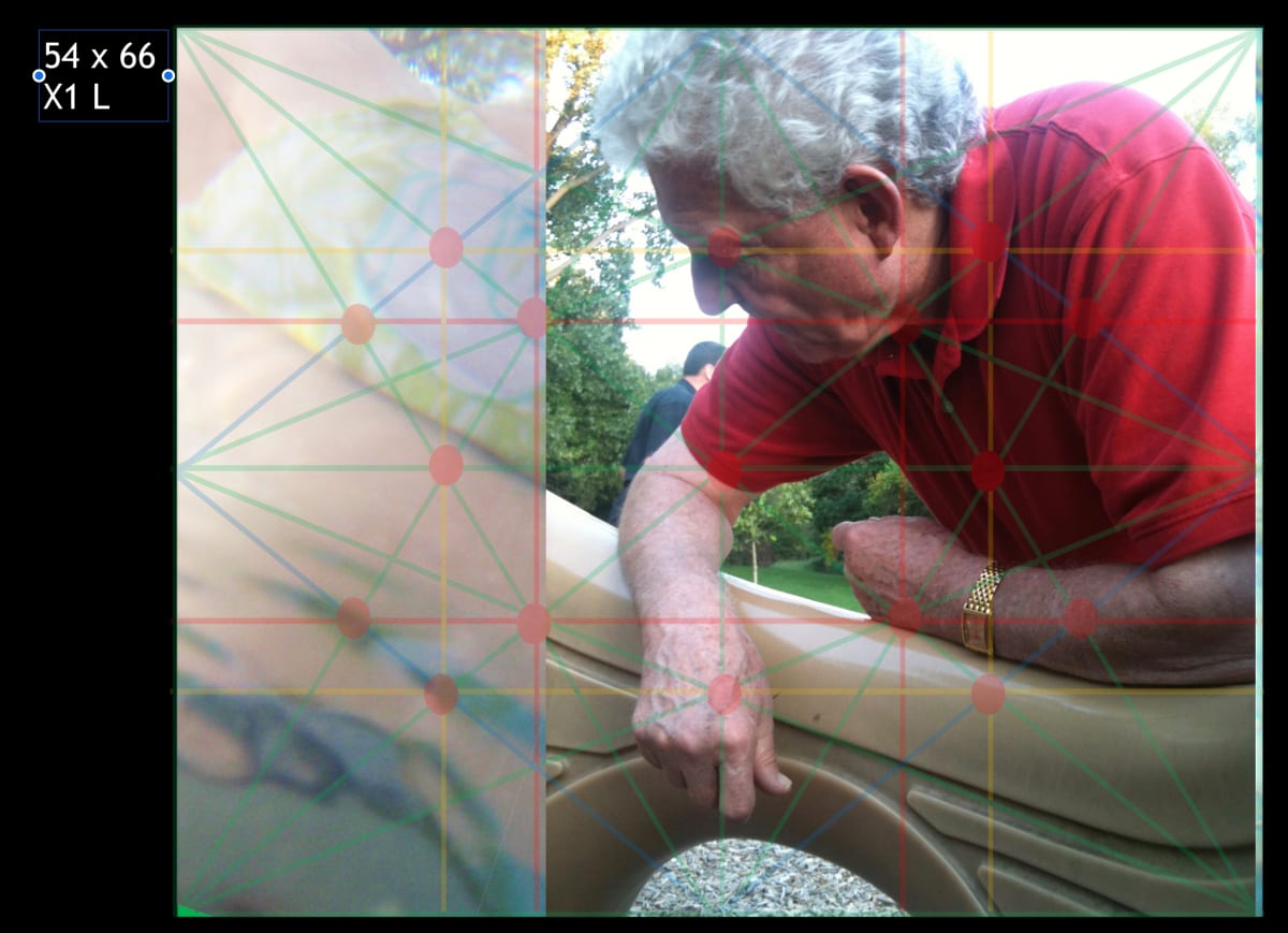 Unstretched Canvas 1070, Image 3.