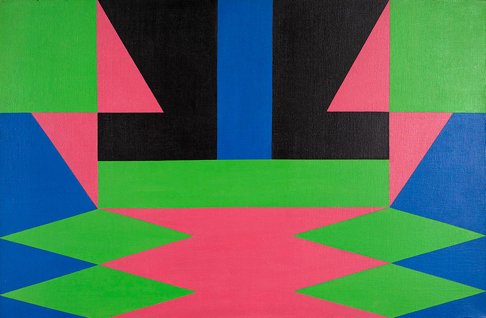 Abstrato Geometrico, 1980 by Jandyra Waters 