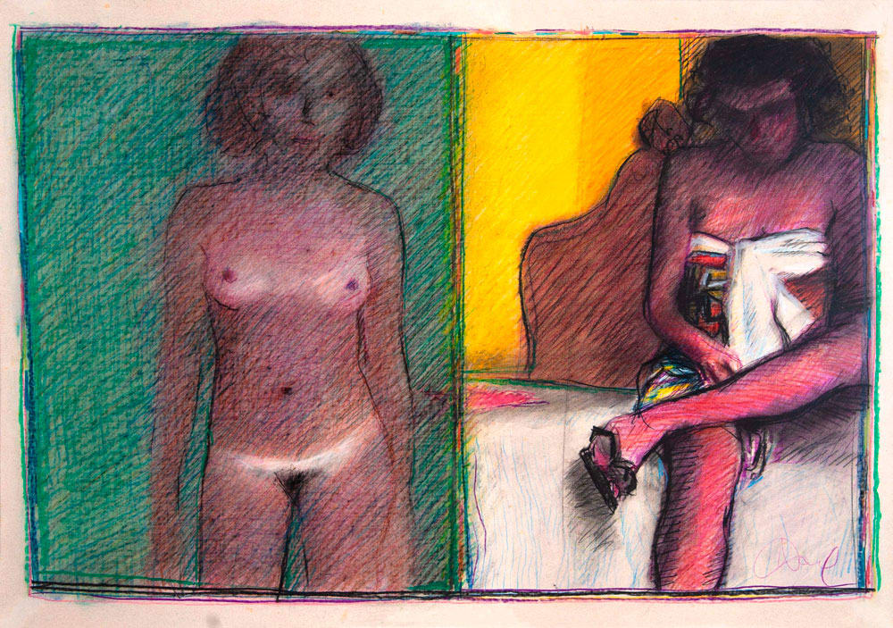 Duas Mulheres by Darel Valença Lins, Image 1.