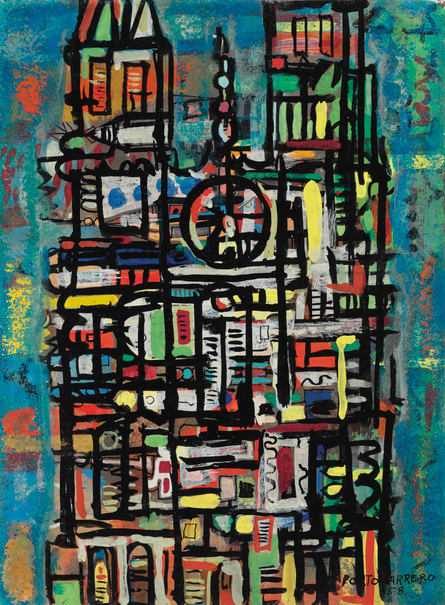 Catedral, 1958 by René Portocarrero, Image 1.