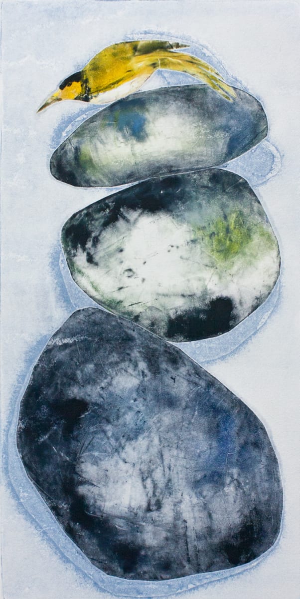 Stone Perch Series #7 by Sharon Whitham 