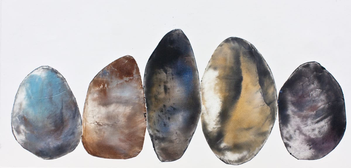 Stones in a Row by Sharon Whitham 