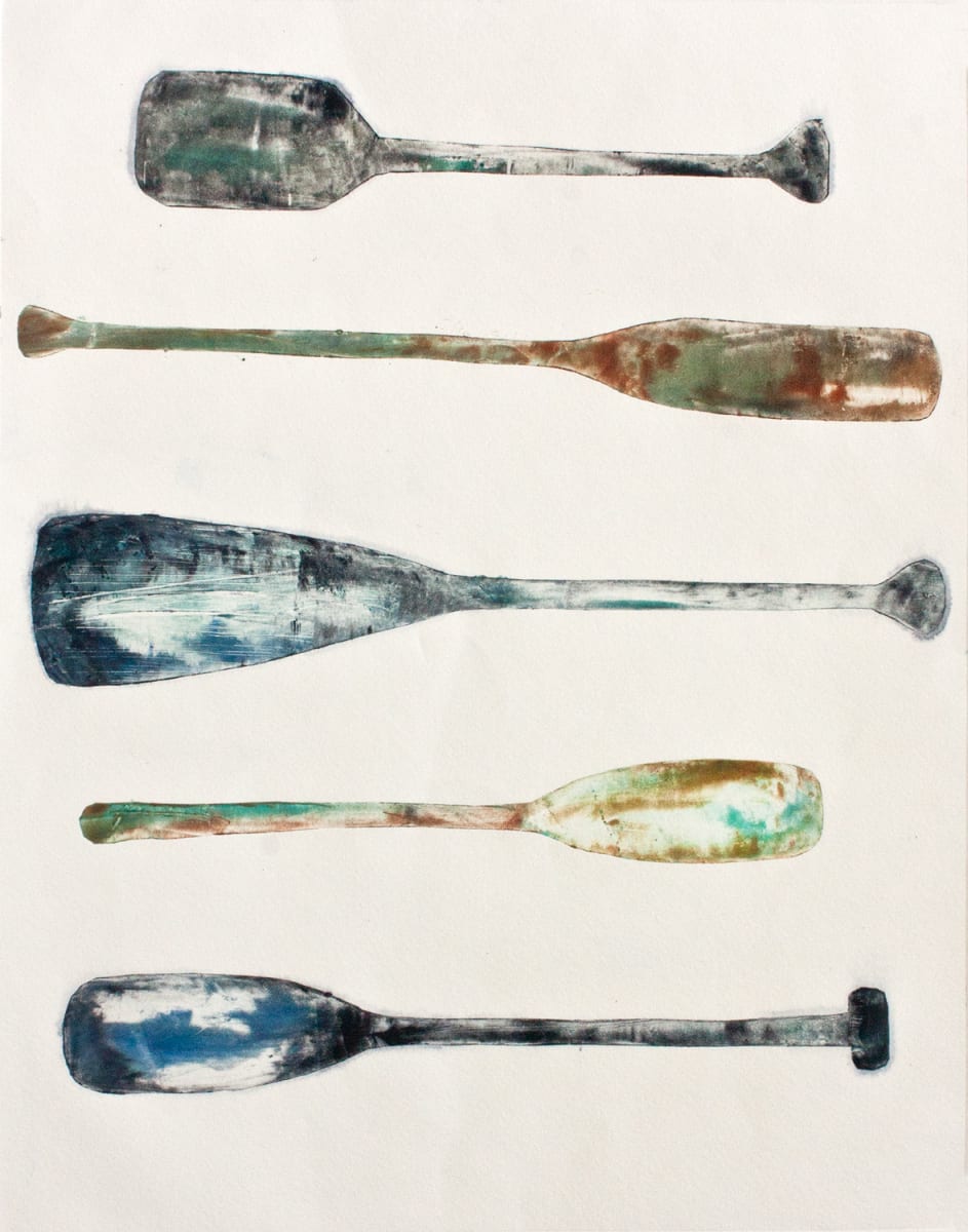 Paddles and Oars by Sharon Whitham, Image 1.