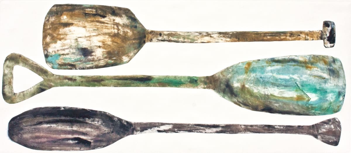 Three Paddles by Sharon Whitham 