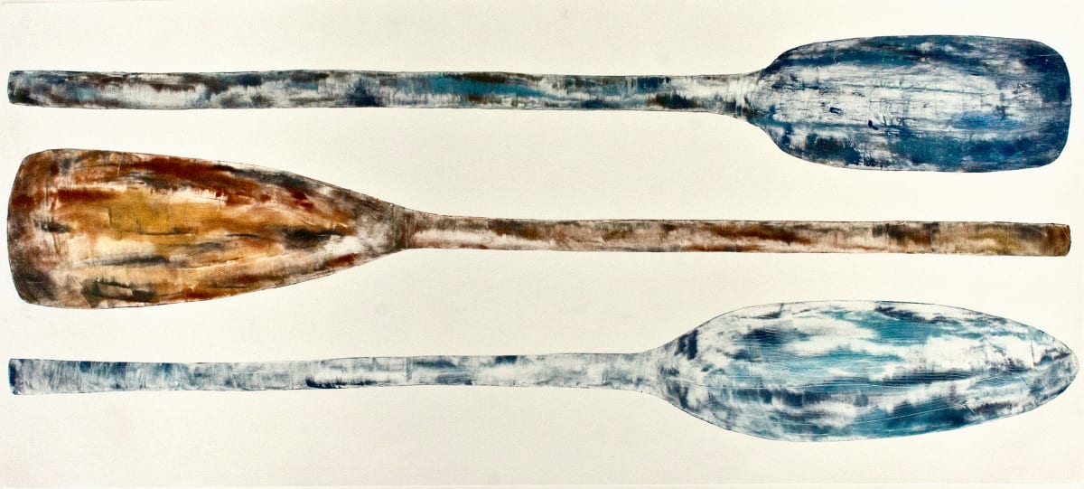 Three Oars by Sharon Whitham 