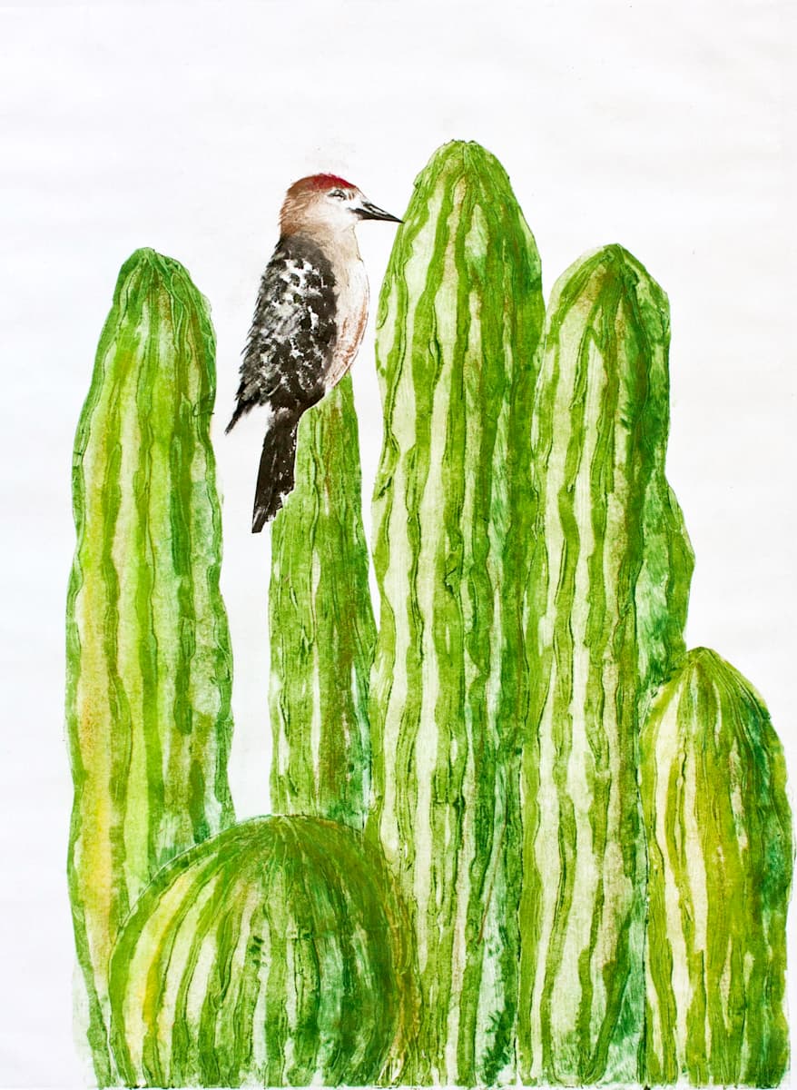 Prickly Perch #2 by Sharon Whitham, Image 1.