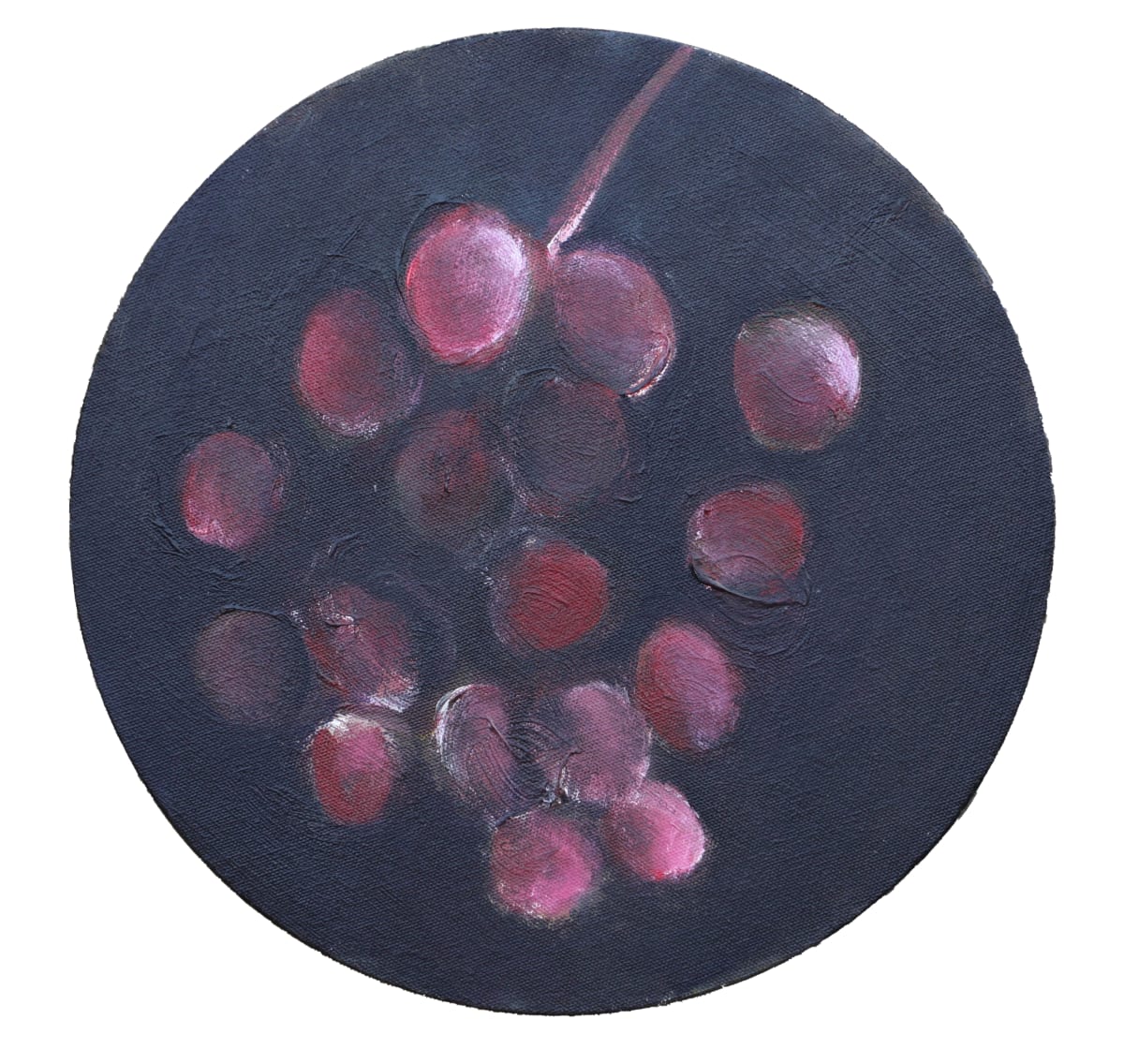 1291 Small Round dark pink grapes by Judy Gittelsohn, Image 1.