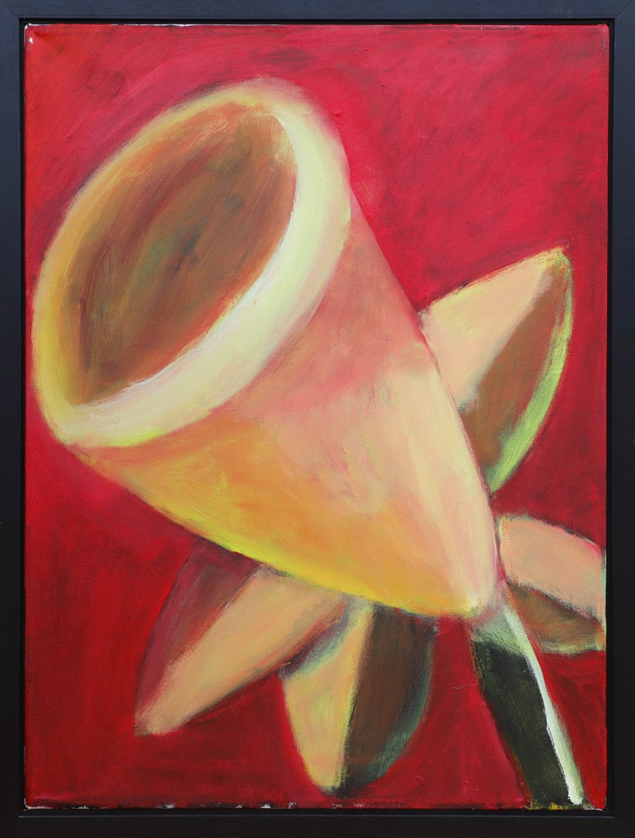 1319 Daffodil Red by Judy Gittelsohn 