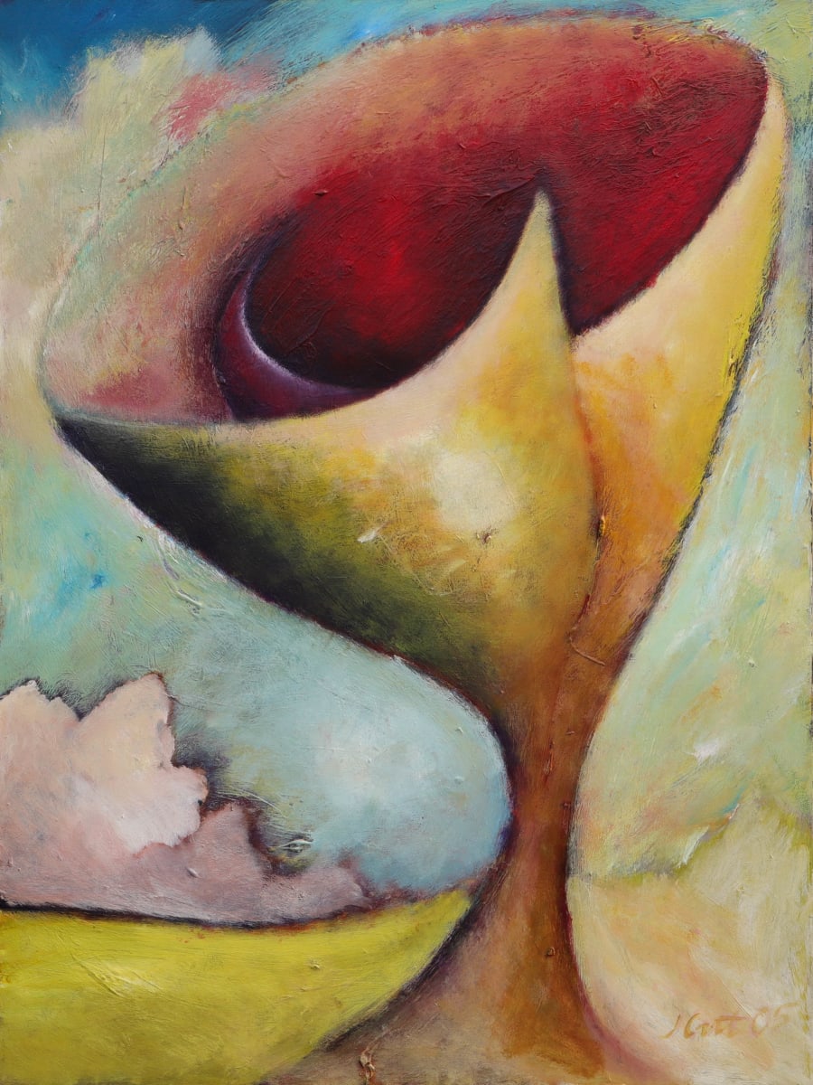 1336  Yellow Tipped Plant by Judy Gittelsohn 