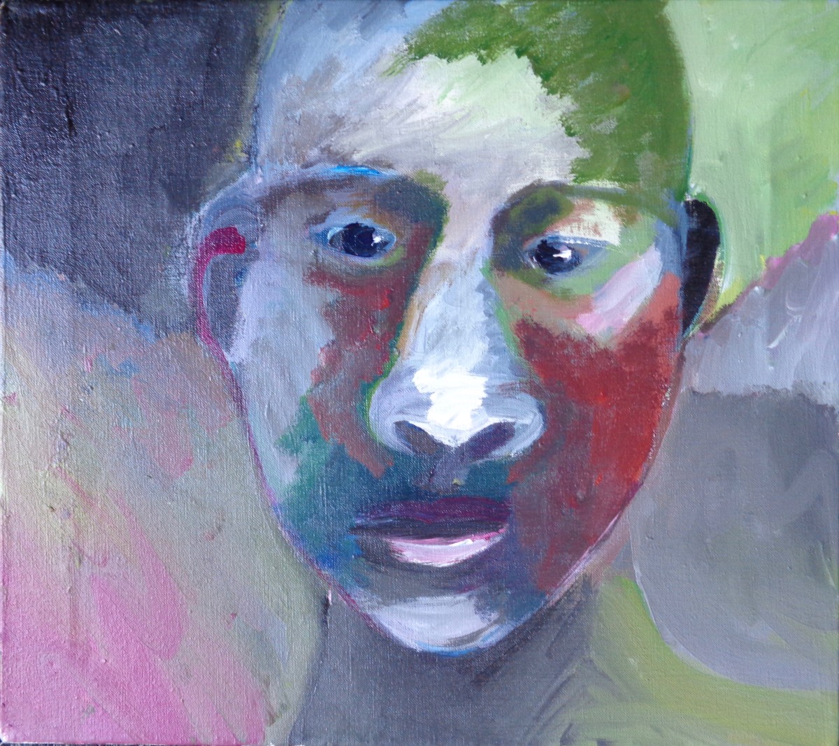 1223 Earthen Head by Judy Gittelsohn 