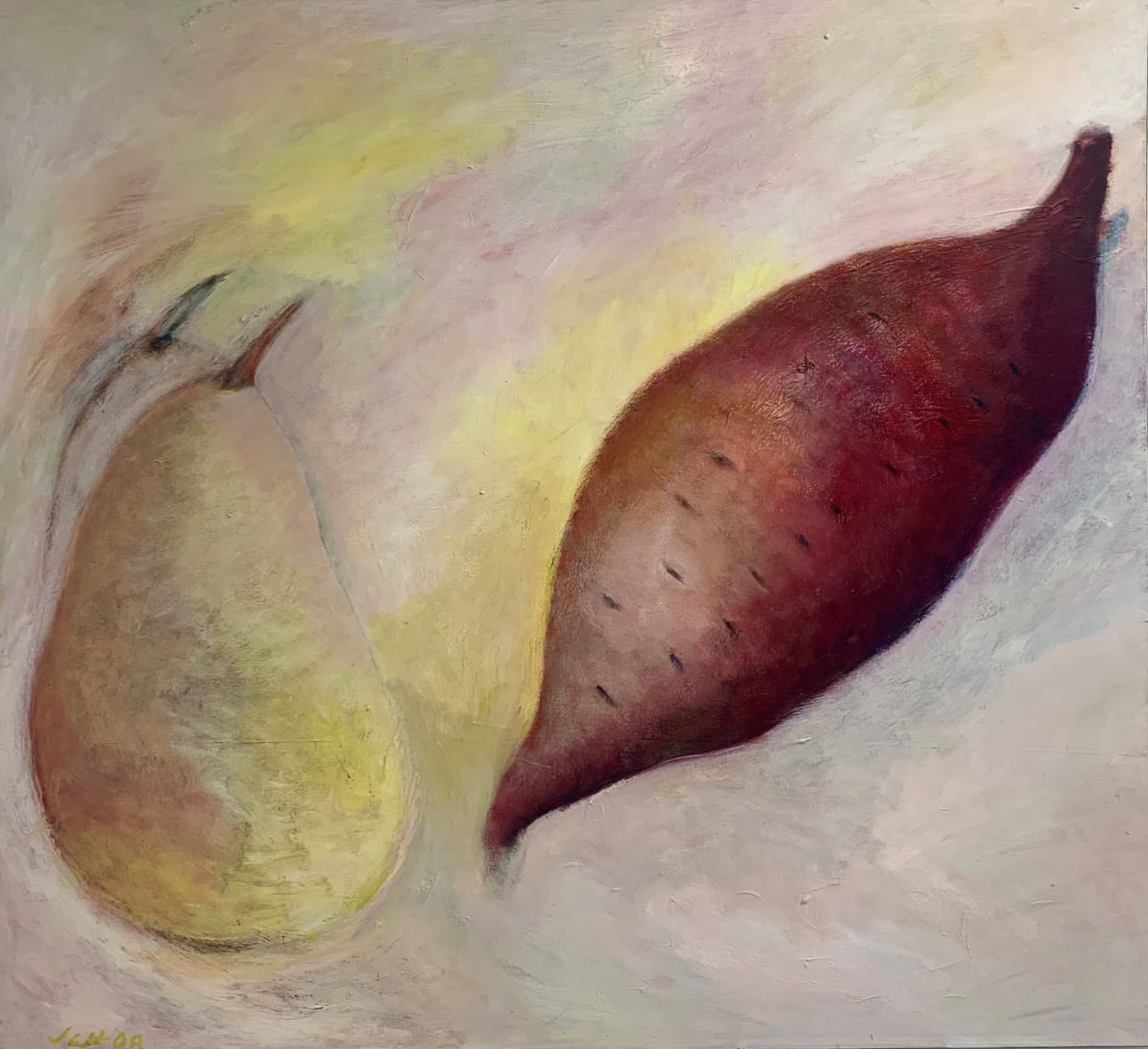 1001 Pale Pear and Yam by Judy Gittelsohn 