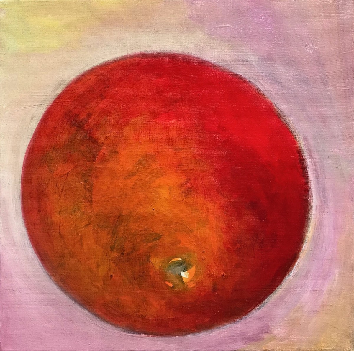 1257 Orange With Pink by Judy Gittelsohn 