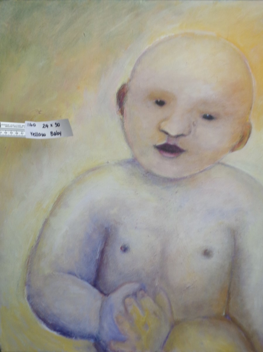 1160 Yellow Baby by Judy Gittelsohn 