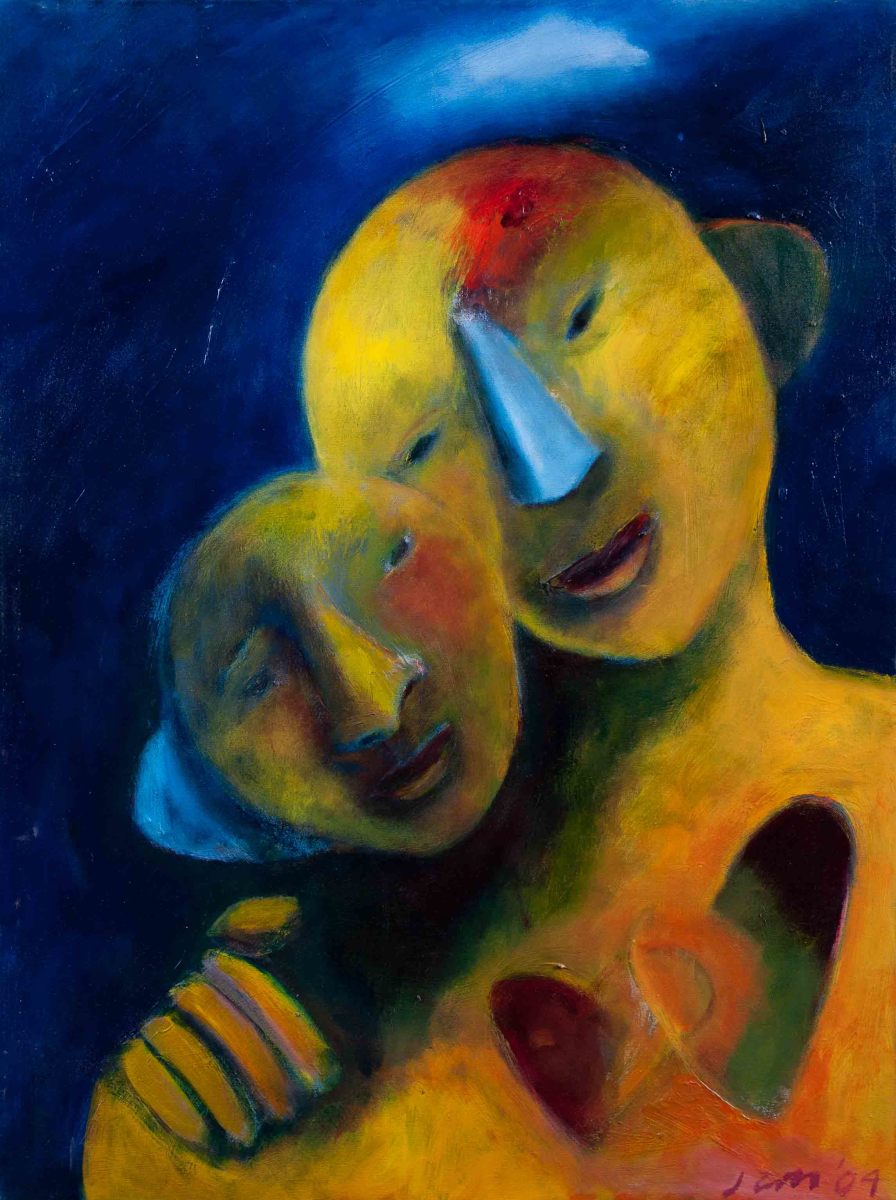 1074 Mother and Child by Judy Gittelsohn 