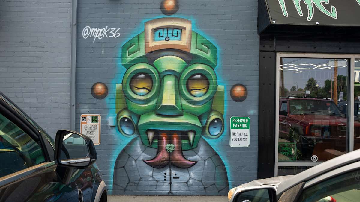 The T.R.I.B.E Mural by MPEK 