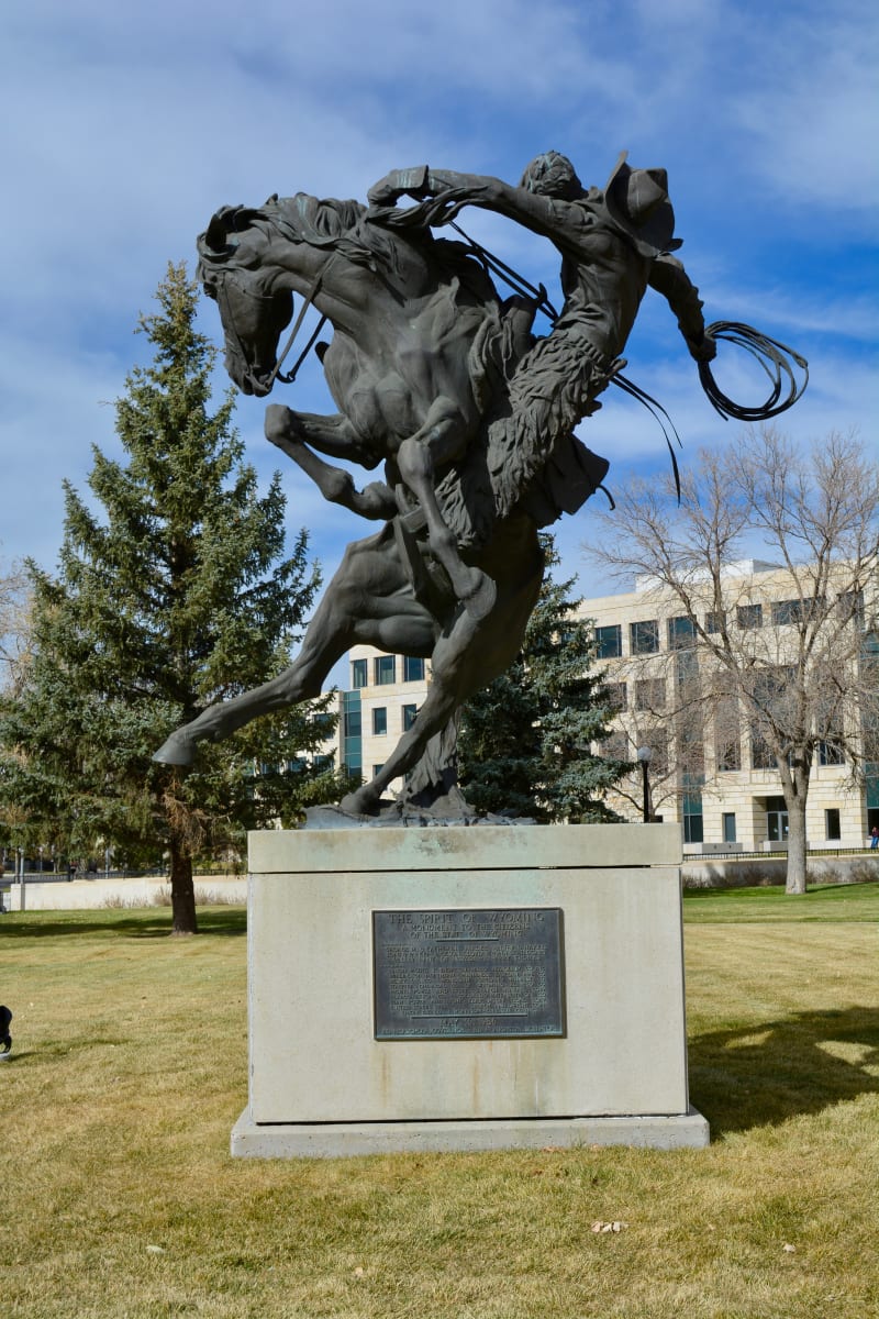 The Spirit of Wyoming by Ed Fraughton 