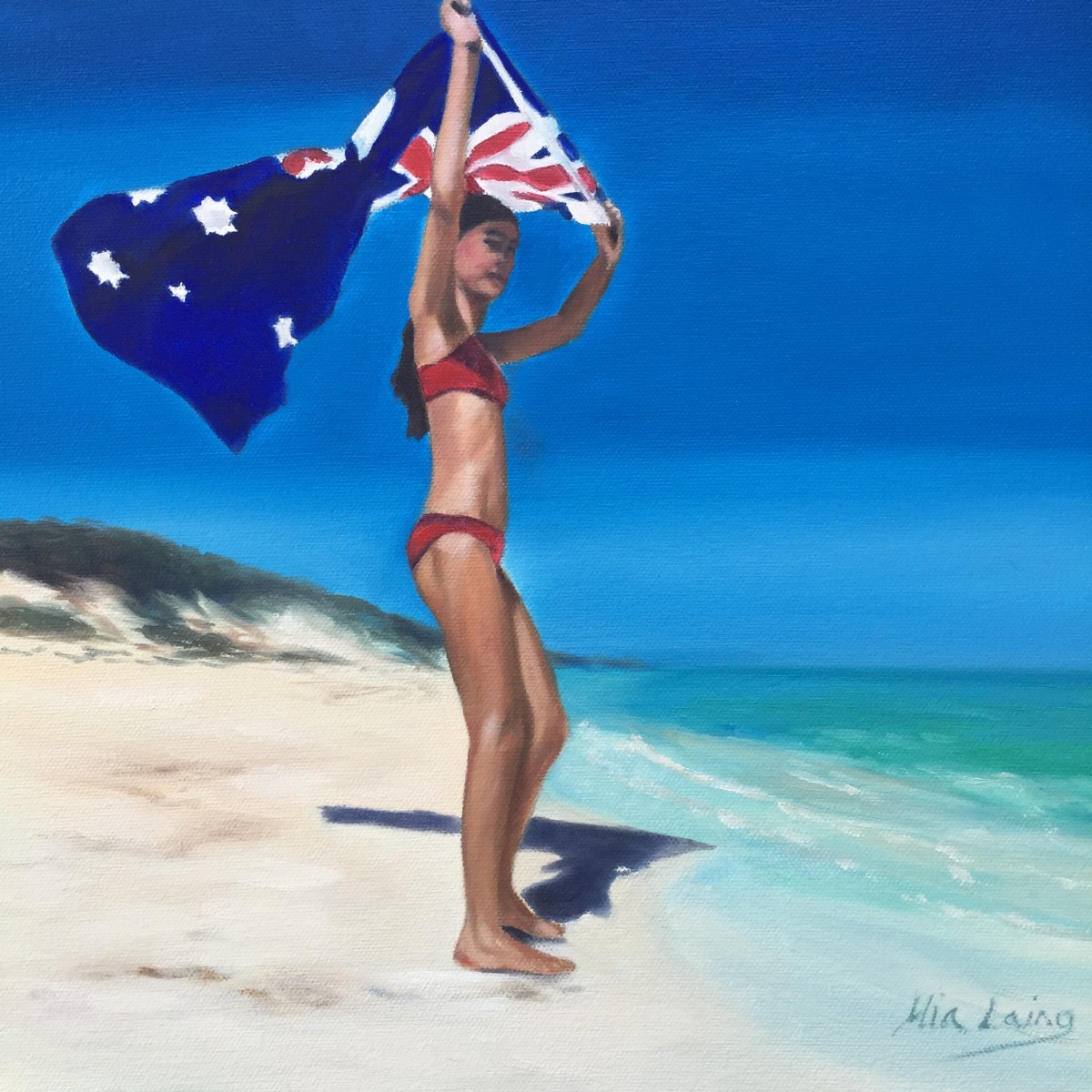 Flying the Flag by Mia Laing  