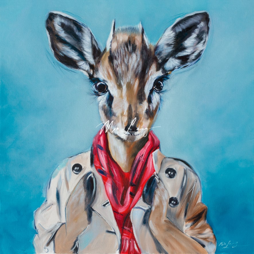 Dapper Dik Dik by Mia Laing  