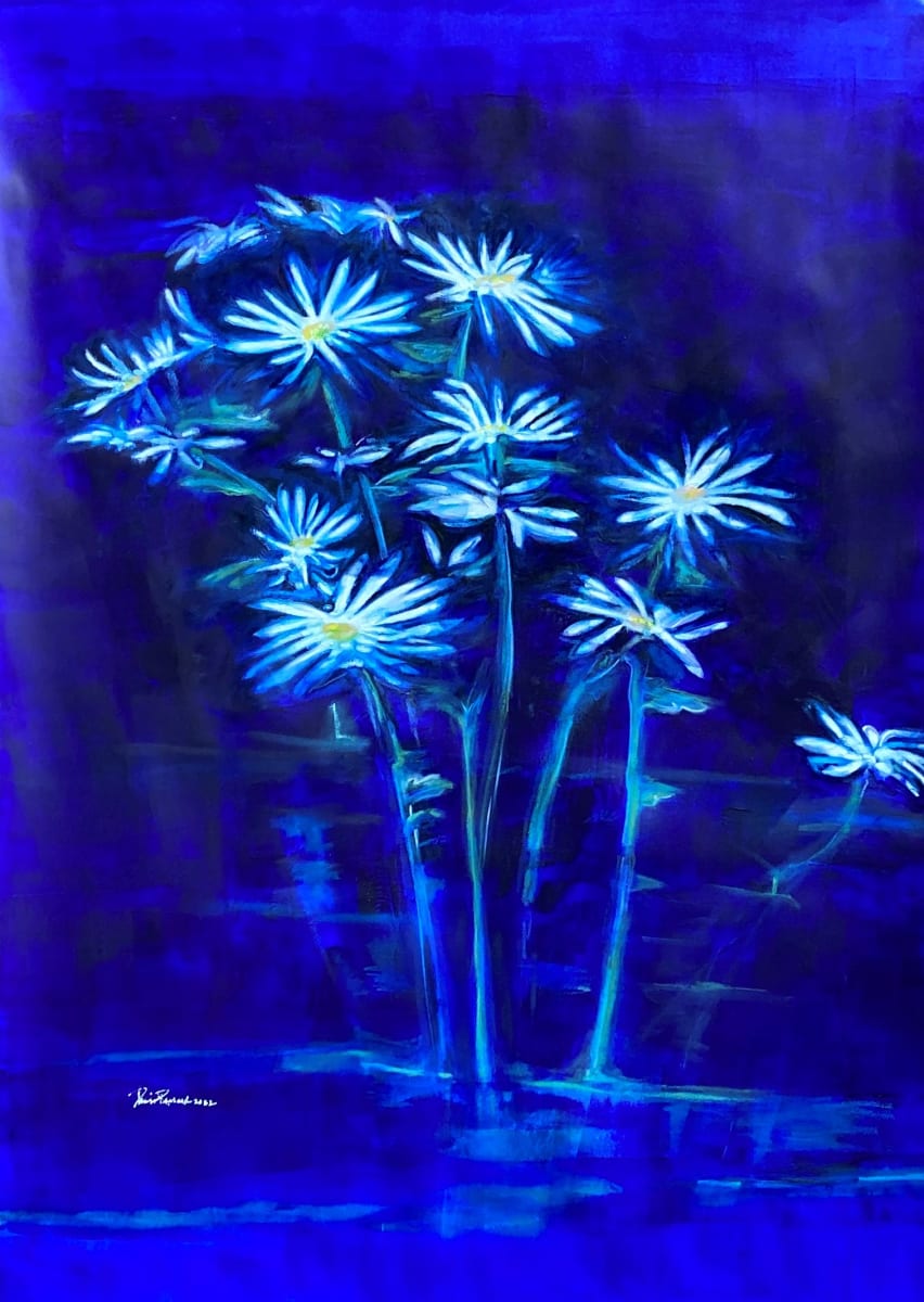 Blue Daisy by Denise Richard 