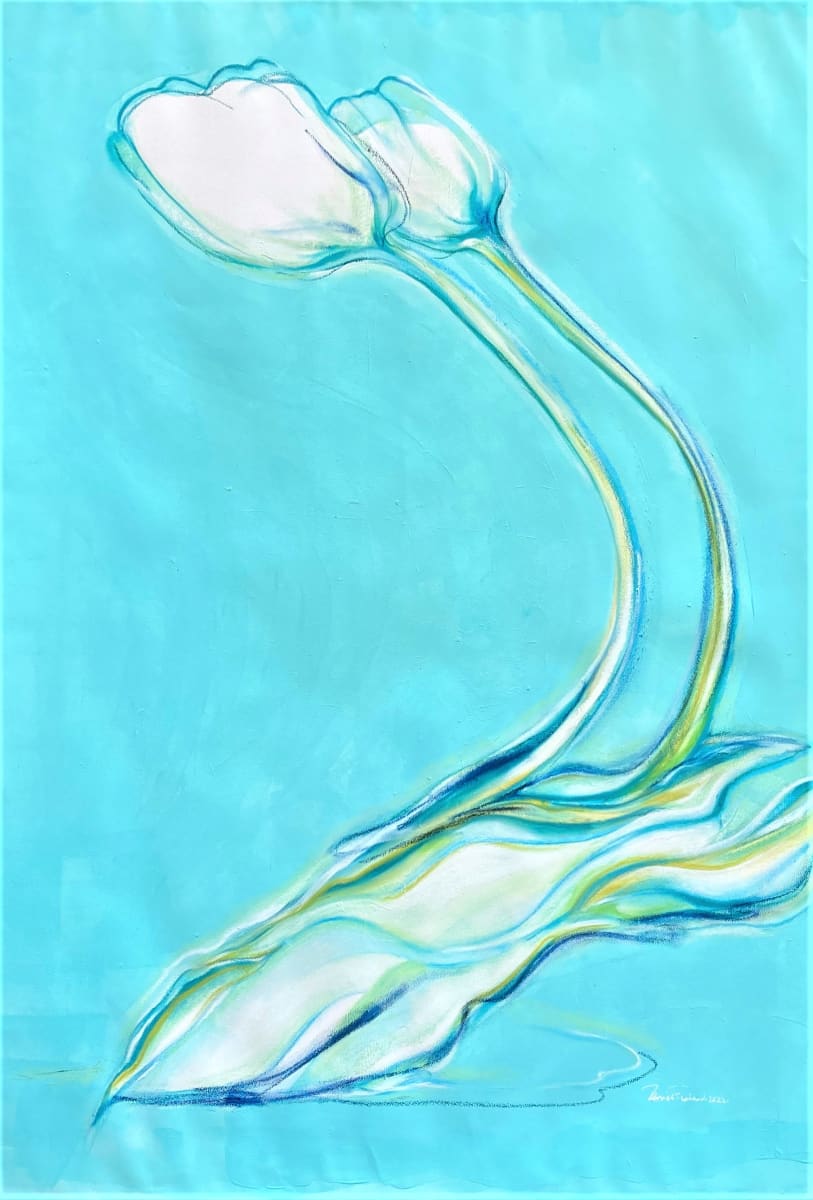 Blue Tulips by Denise Richard 