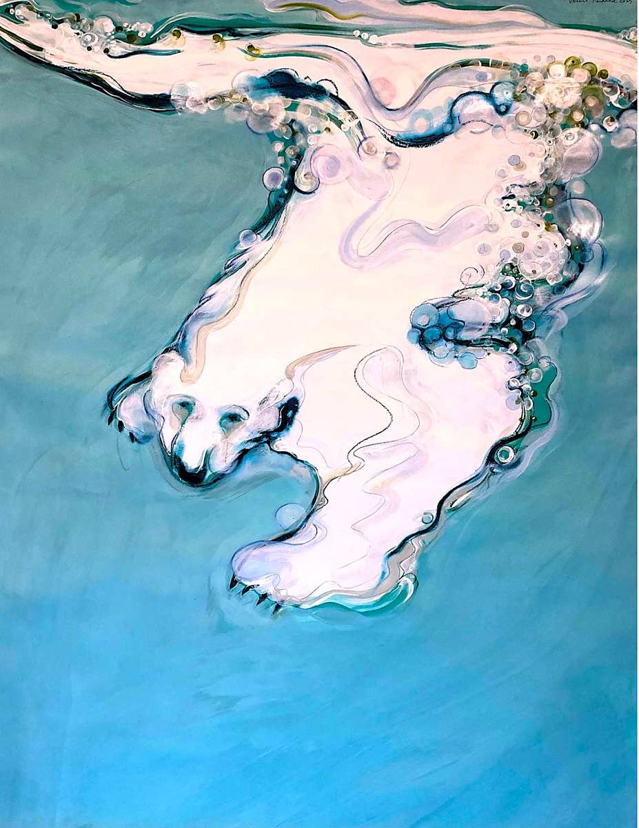Polar Bear 2 (Bubbles) by Denise Richard, Image 2.