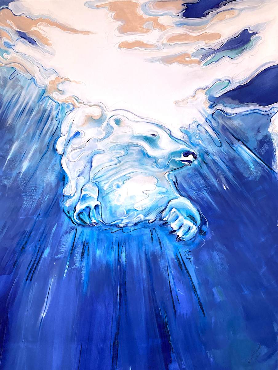 Polar Bear 4 (Little Bear) by Denise Richard, Image 2.